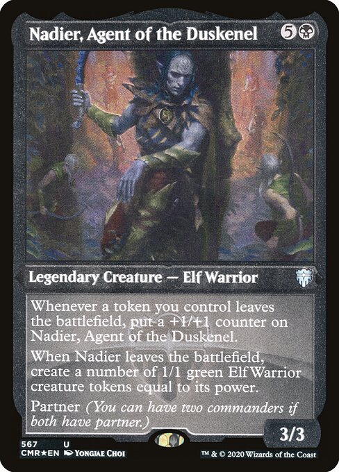Nadier, Agent of the Duskenel — Commander Legends #567, art by Yongjae Choi