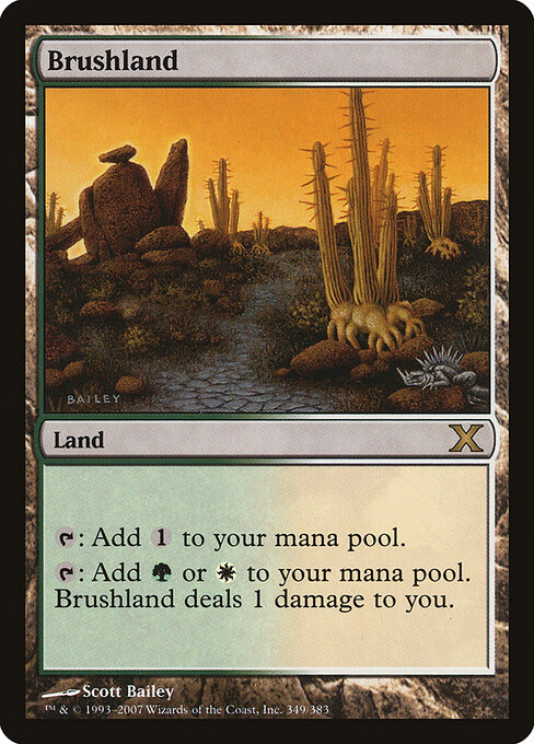 Brushland — Tenth Edition #349, art by Scott Bailey