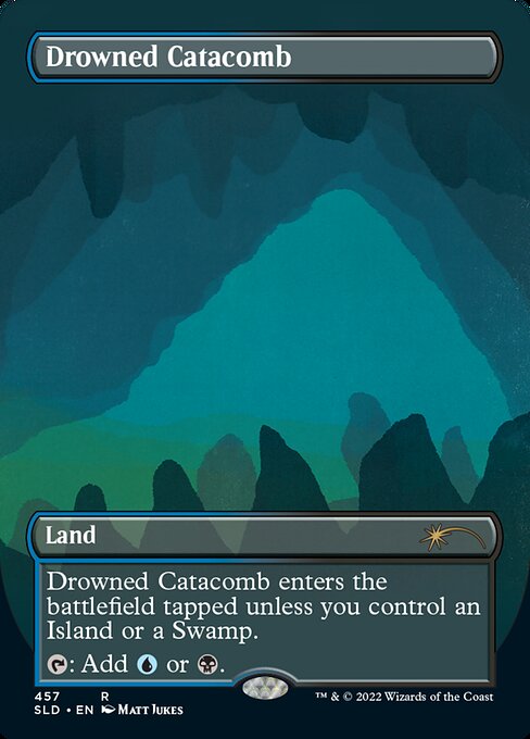 Drowned Catacomb — Secret Lair Drop #457, art by Matt Jukes