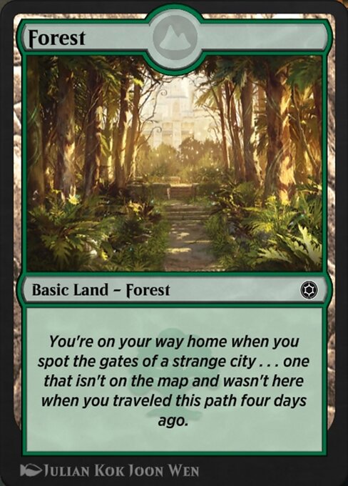 Forest — Alchemy Horizons: Baldur's Gate #308, art by Julian Kok Joon Wen