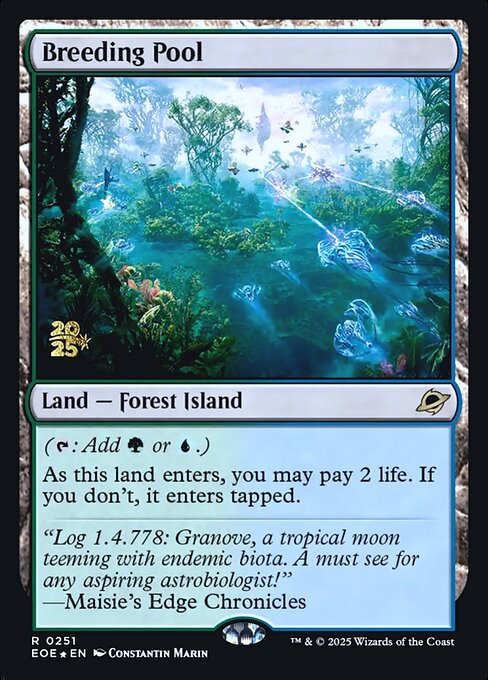 Breeding Pool — Edge of Eternities Promos #251s, art by Constantin Marin