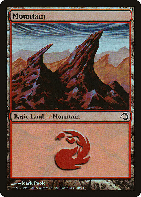 Mountain — Premium Deck Series: Slivers #40, art by Mark Poole