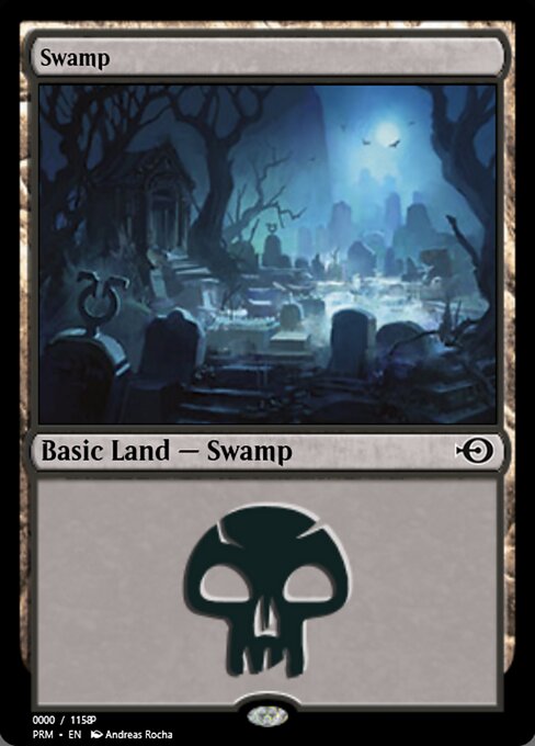 Swamp — Magic Online Promos #81892, art by Andreas Rocha