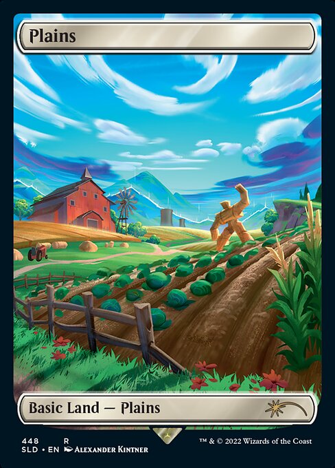 Plains — Secret Lair Drop #448, art by Alexander Kintner