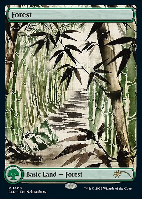 Forest — Secret Lair Drop #1403, art by JungShan
