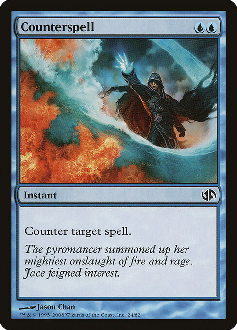 Counterspell — Duel Decks: Jace vs. Chandra #24, art by Jason Chan