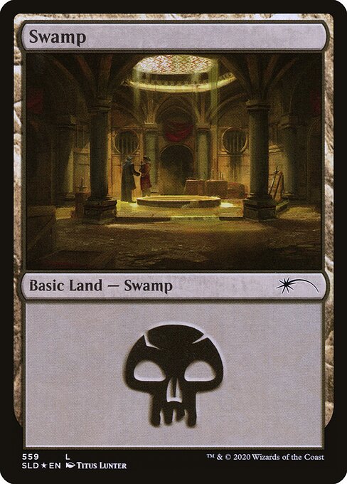 Swamp — Secret Lair Drop #559, art by Titus Lunter