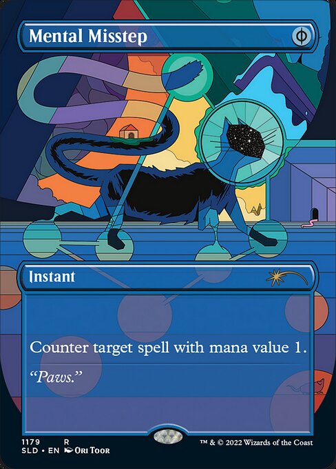 Mental Misstep — Secret Lair Drop #1179, art by Ori Toor