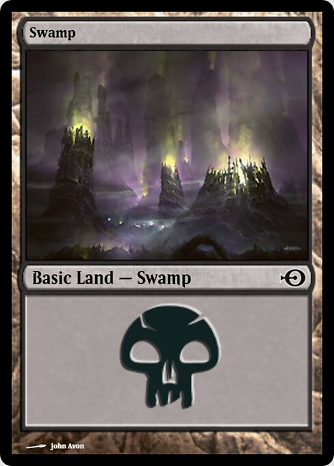 Swamp — Magic Online Promos #40068, art by John Avon