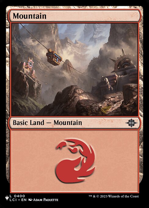 Mountain — The List #LCI-400, art by Adam Paquette