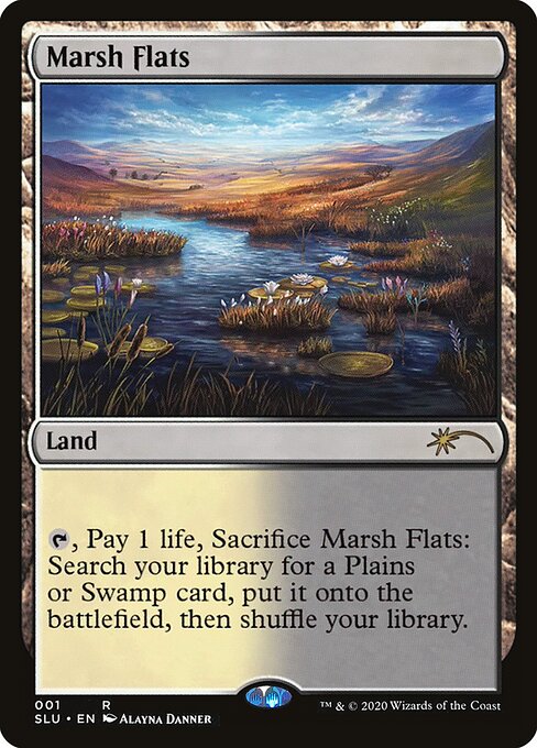 Marsh Flats — Secret Lair: Ultimate Edition #1, art by Alayna Danner