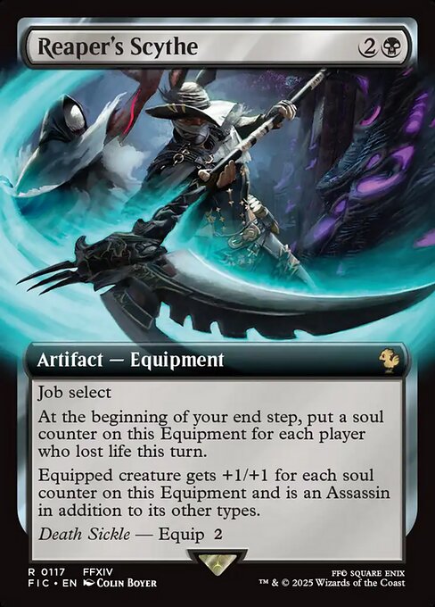 Reaper's Scythe — Final Fantasy Commander #117, art by Colin Boyer