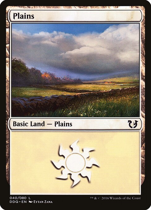 Plains — Duel Decks: Blessed vs. Cursed #40, art by Eytan Zana