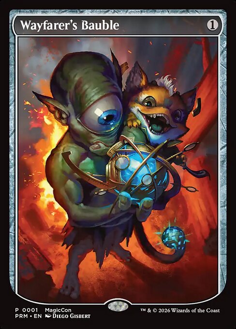 Wayfarer's Bauble — MagicFest 2026 #1, art by Diego Gisbert