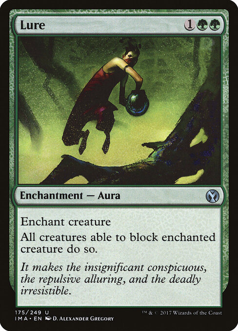 Lure — Iconic Masters #175, art by D. Alexander Gregory