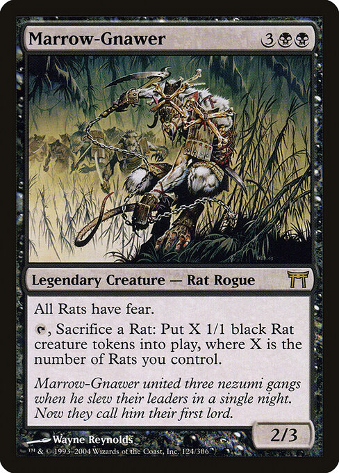 Marrow-Gnawer — Champions of Kamigawa #124, art by Wayne Reynolds