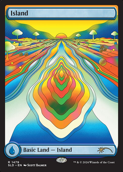 Island — Secret Lair Drop #1479, art by Scott Balmer