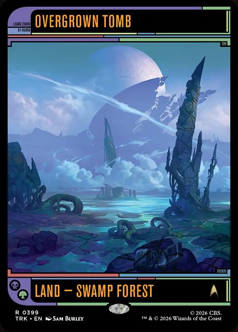 Overgrown Tomb — Star Trek #399, art by Sam Burley