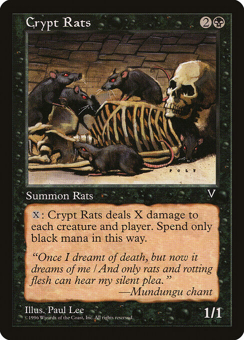 Crypt Rats — Visions #55, art by Paul Lee