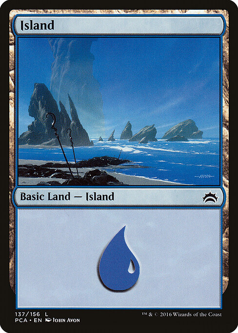 Island — Planechase Anthology #137, art by John Avon