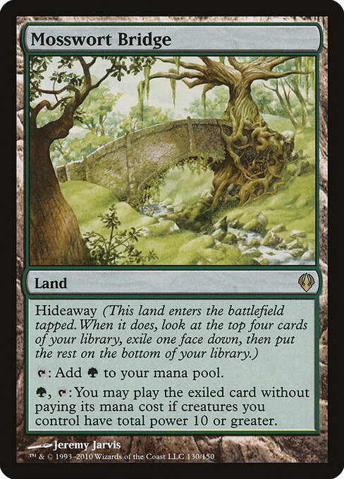 Mosswort Bridge — Archenemy #130, art by Jeremy Jarvis