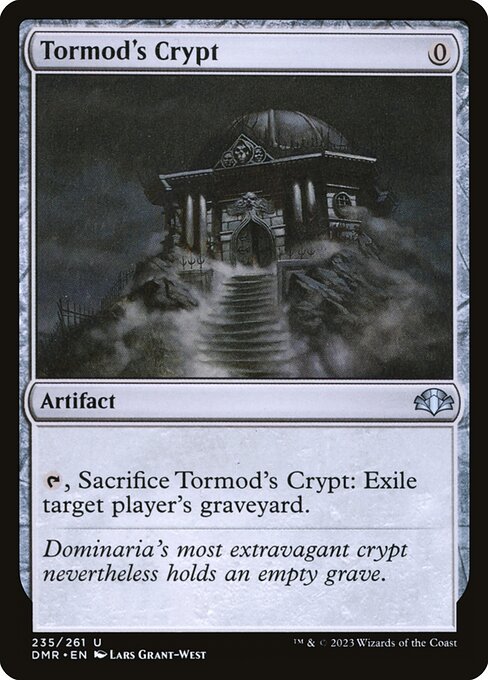 Tormod's Crypt — Dominaria Remastered #235, art by Lars Grant-West