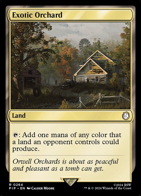 Exotic Orchard — Fallout #264, art by Calder Moore