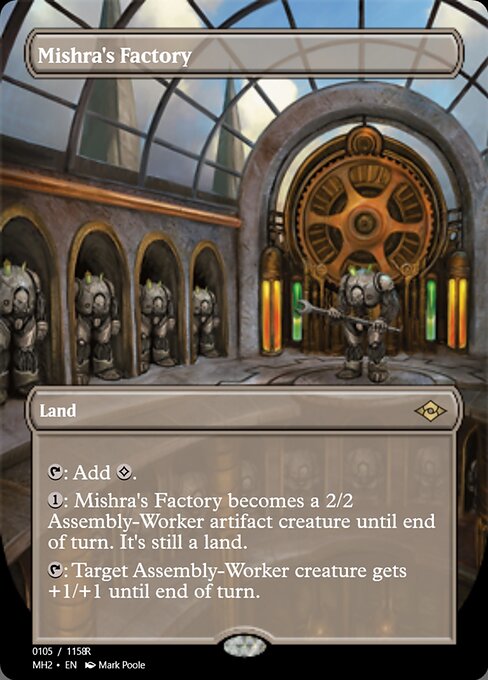 Mishra's Factory — Magic Online Promos #91411, art by Mark Poole