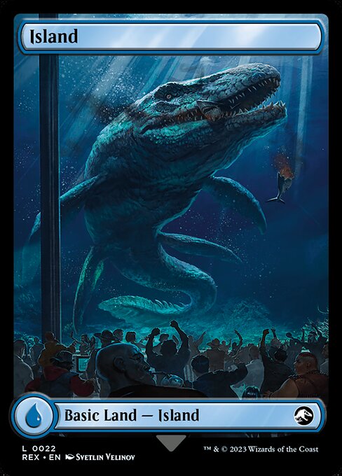 Island — Jurassic World Collection #22, art by Svetlin Velinov