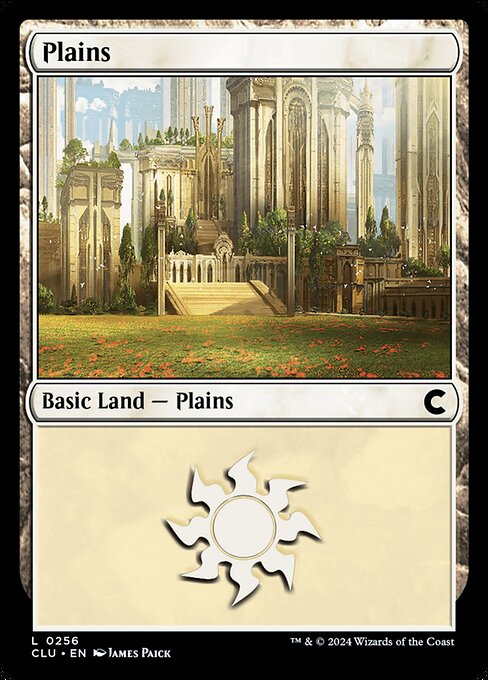 Plains — Ravnica: Clue Edition #256, art by James Paick