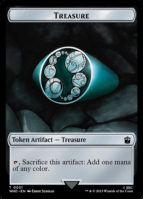 Treasure — Doctor Who Tokens #31, art by Eddie Schillo