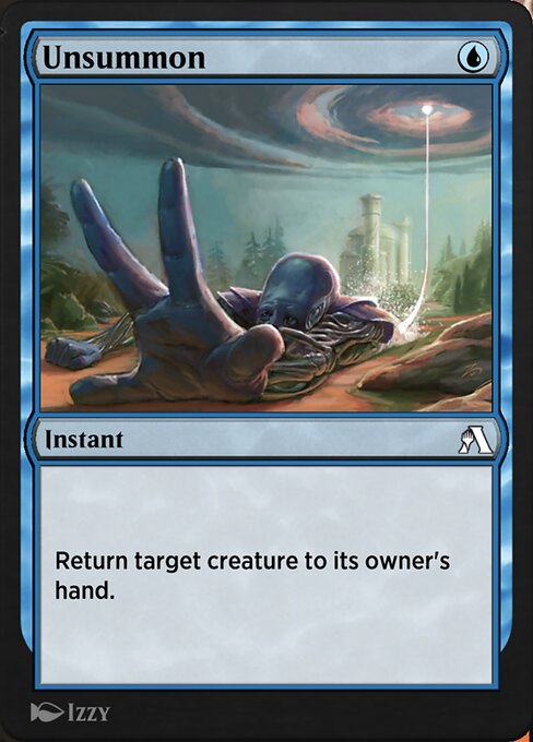 Unsummon — Arena Beginner Set #36, art by Izzy