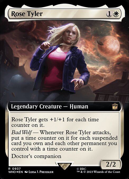 Rose Tyler — Doctor Who #937, art by Luisa J. Preissler