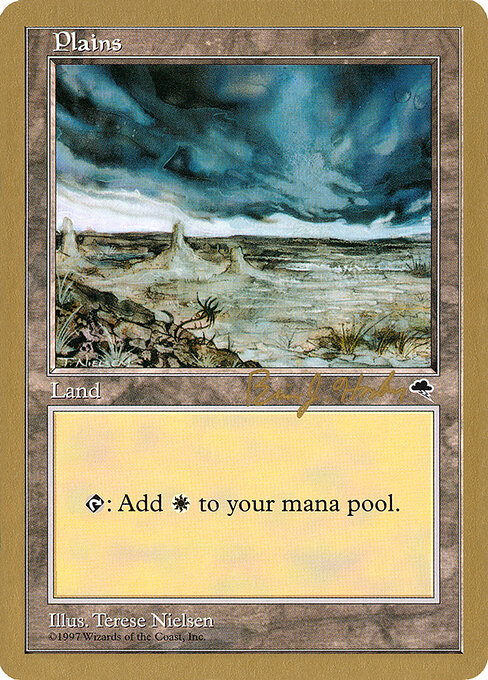 Plains — World Championship Decks 1998 #bh334, art by Terese Nielsen