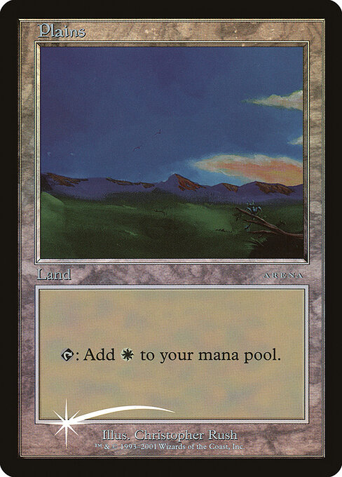 Plains — Arena League 2001 #7, art by Christopher Rush