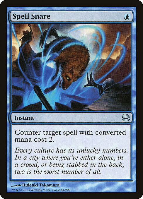 Spell Snare — Modern Masters #64, art by Hideaki Takamura