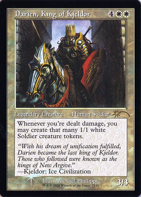 Darien, King of Kjeldor