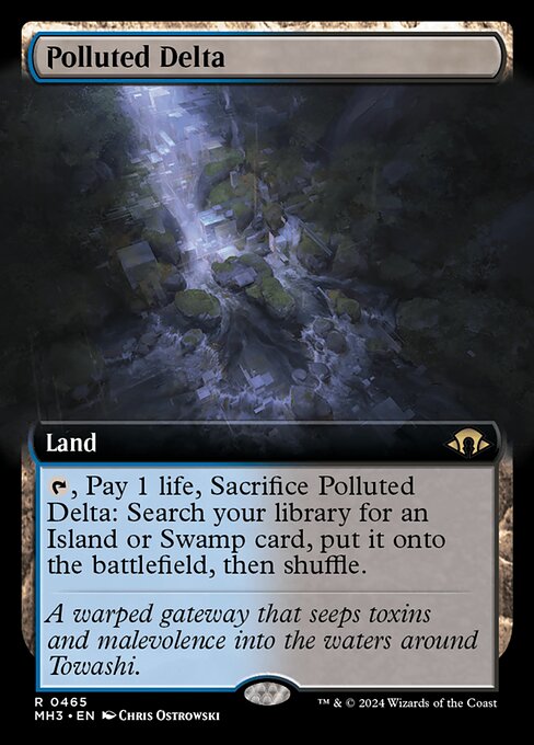 Polluted Delta — Modern Horizons 3 #465, art by Chris Ostrowski