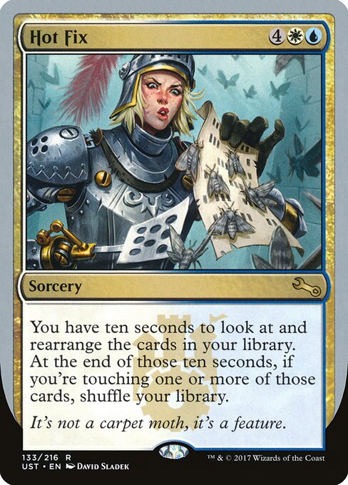 Hot Fix — Unstable #133, art by David Sladek