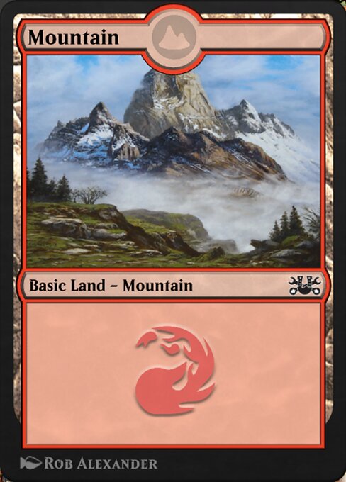 Mountain — MTG Arena Promos #229, art by Rob Alexander