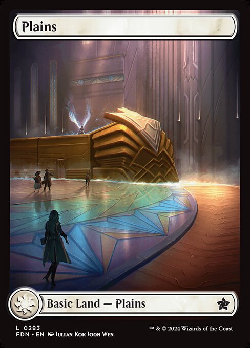 Plains — Foundations #283, art by Julian Kok Joon Wen