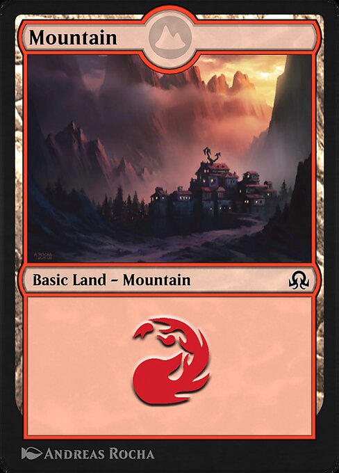 Mountain — Shadows over Innistrad Remastered #288, art by Andreas Rocha