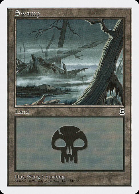 Swamp — Portal Three Kingdoms #174, art by Wang Chuxiong
