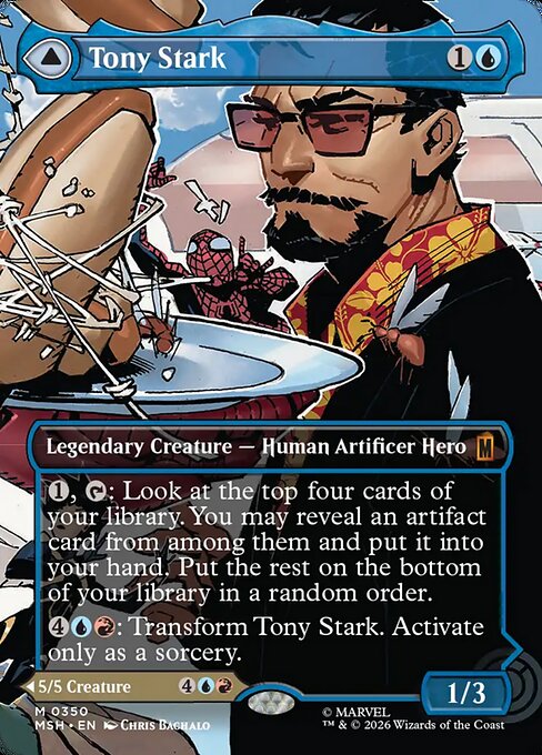 Tony Stark // The Invincible Iron Man — Marvel Super Heroes #350, art by Chris Bachalo & Johan Grenier