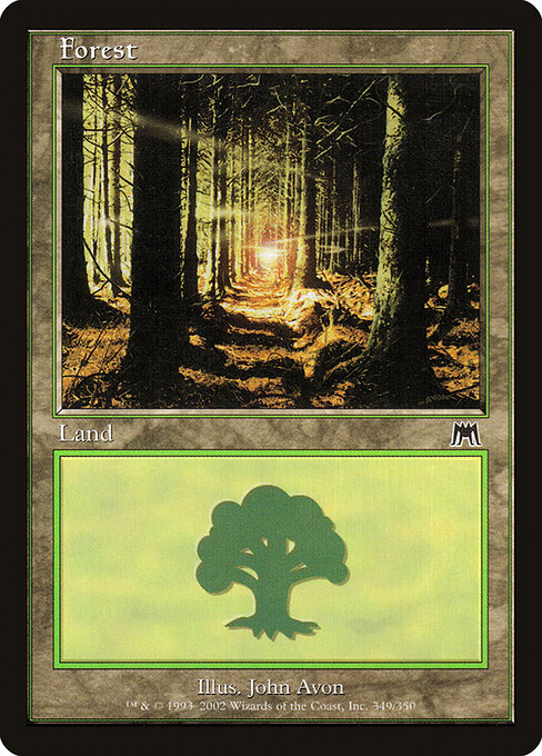 Forest — Onslaught #349, art by John Avon