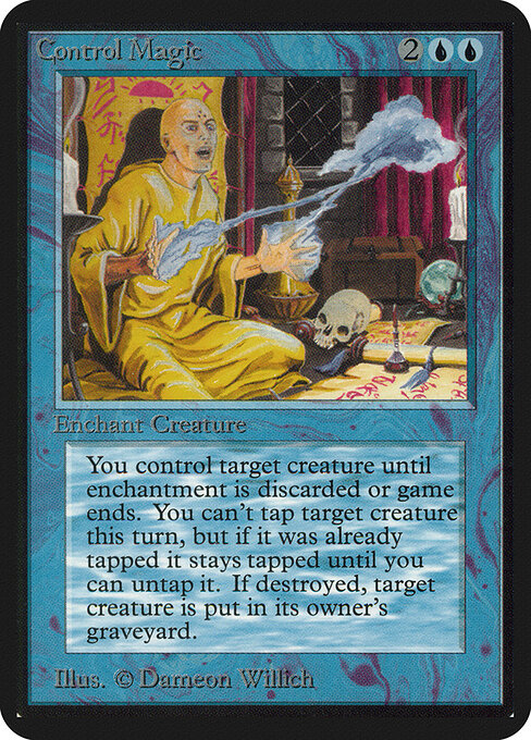 Control Magic — Limited Edition Alpha #52, art by Dameon Willich