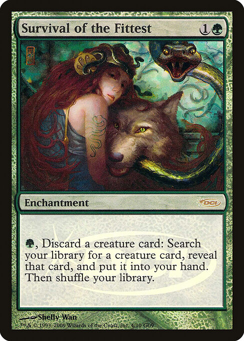 Survival of the Fittest — Judge Gift Cards 2009 #4, art by Shelly Wan