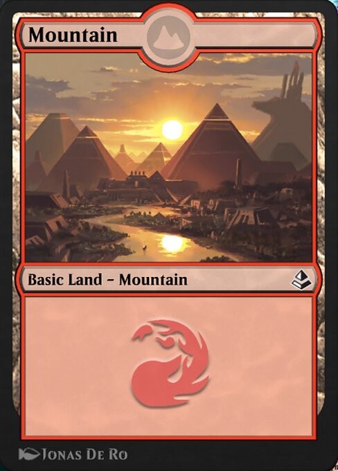 Mountain — MTG Arena Promos #214, art by Jonas De Ro