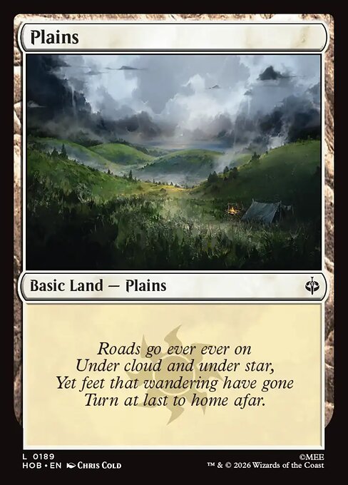 Plains — The Hobbit #189, art by Chris Cold