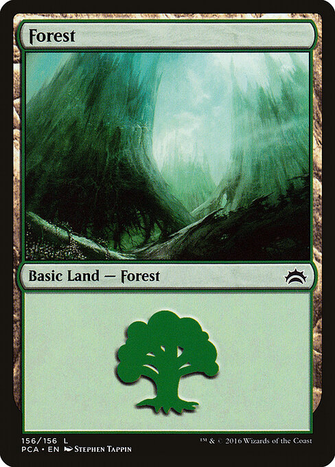 Forest — Planechase Anthology #156, art by Stephen Tappin